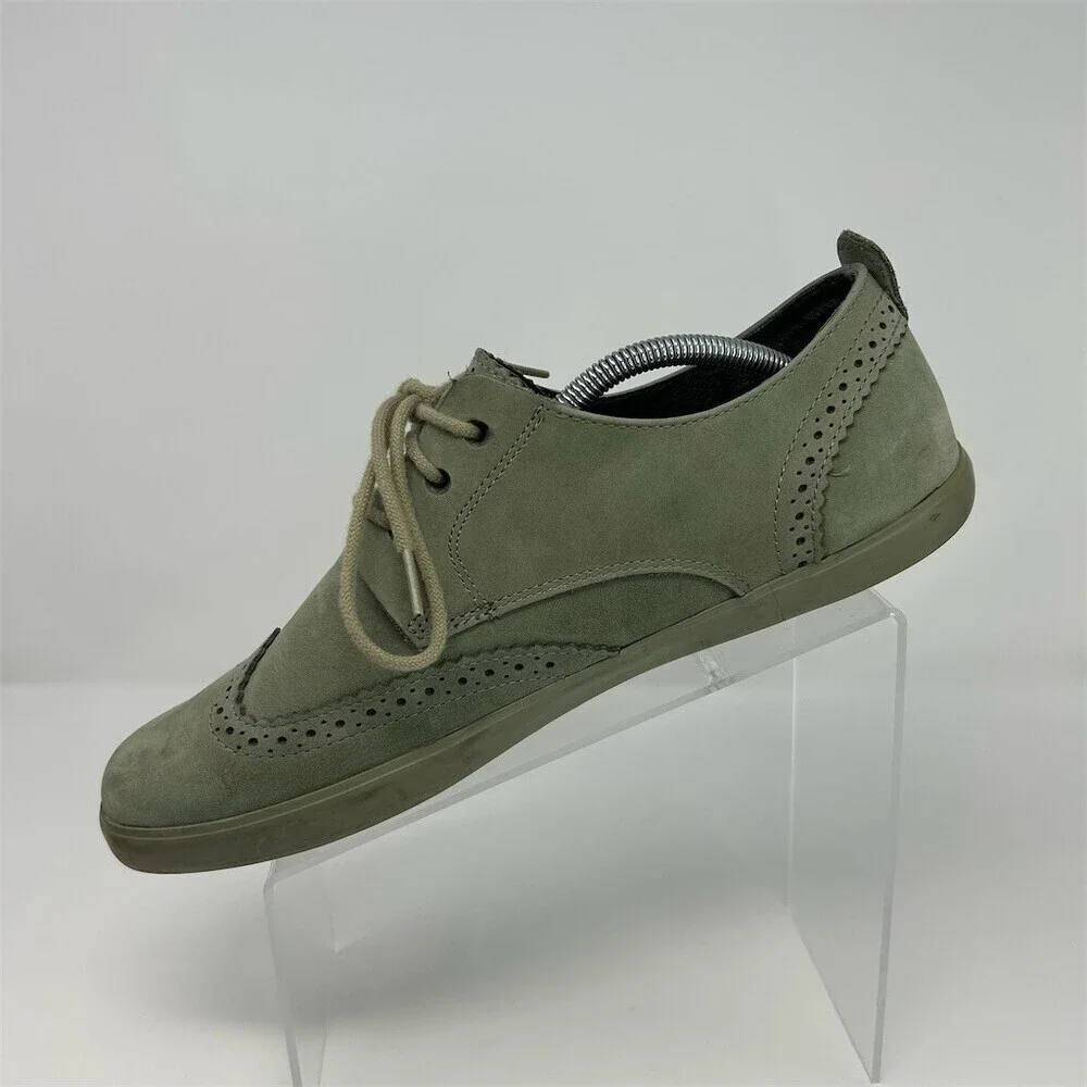 Camper Men's Green Wingtip Brogue Oxford Sneaker Lace Up Casual Shoes EU 44